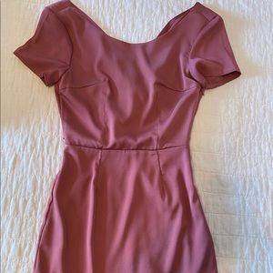 Mauve Mini Dress Size XS